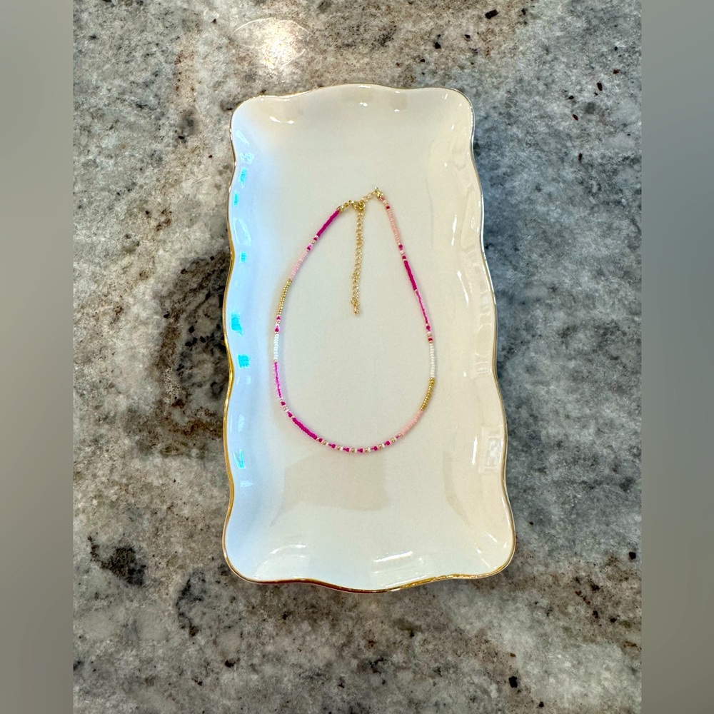 Erin McDermott Beaded Choker Necklace-Kokomo Tiny Beaded
Necklace